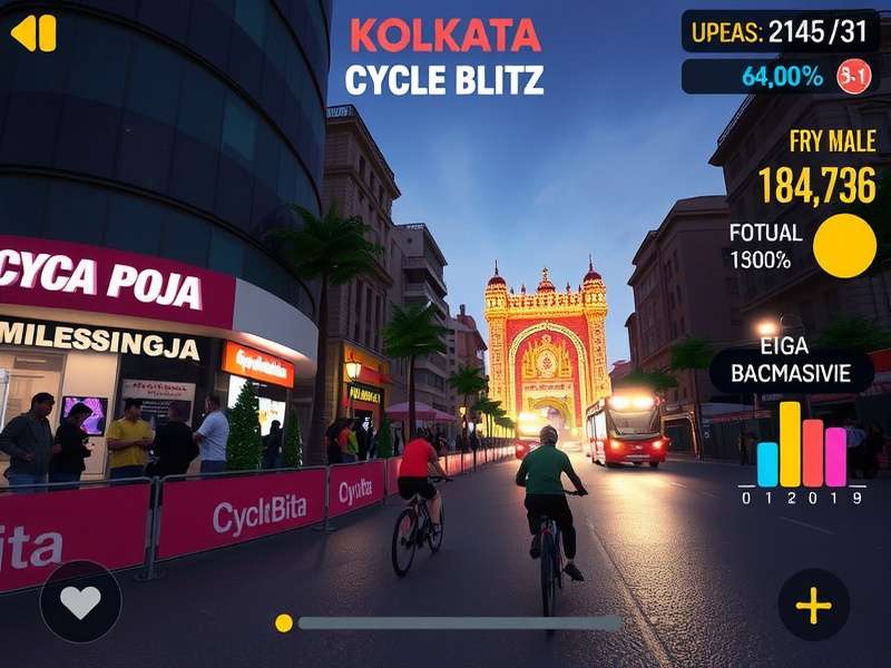 Kolkata Cycle Blitz user statistics and demographic data